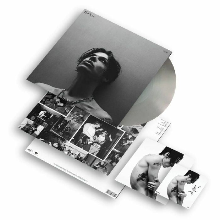 YUNGBLUD - Idols - 'supermoon' silver vinyl LP + insert (indie exclusive) *Pre-order*