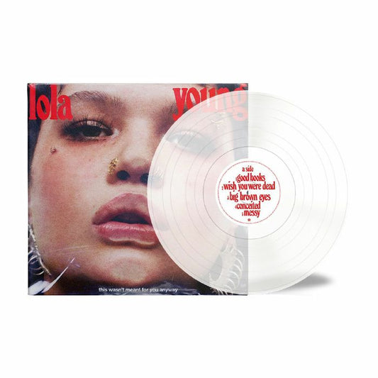 Lola YOUNG - This Wasn't Meant For You Anyway, clear vinyl LP