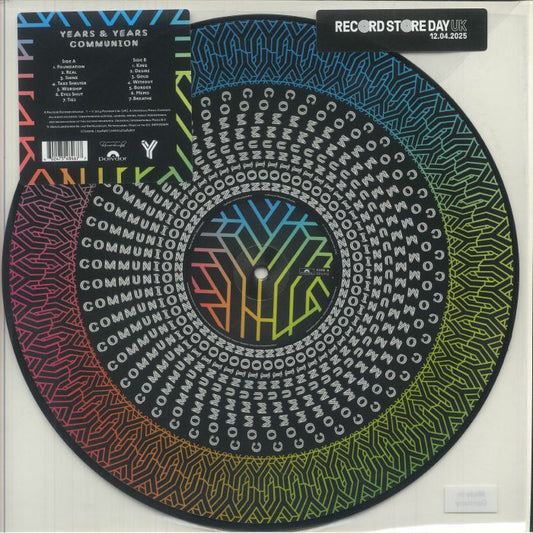 YEARS & YEARS - Communion (Record Store Day RSD 2025), zoetrope